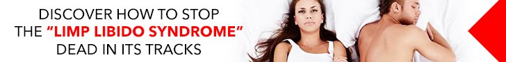 Discover how to stop the limp libido syndrome dead in its tracks
