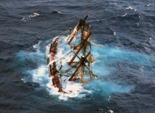 Sinking hormonal sailboat